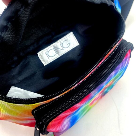 Tie Dyed Fanny Pack Hip Sack Zipper Pockets Adjustable Strap Icing Waist Purse - Picture 5 of 8